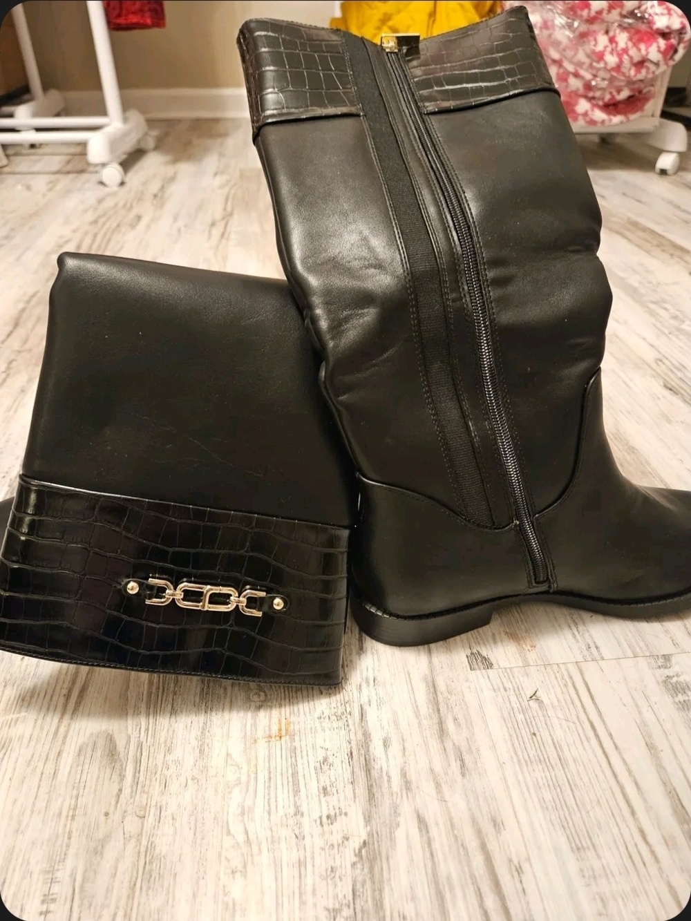 Sz/ 10Jones New York Jny-Minella Tall Boot - Black